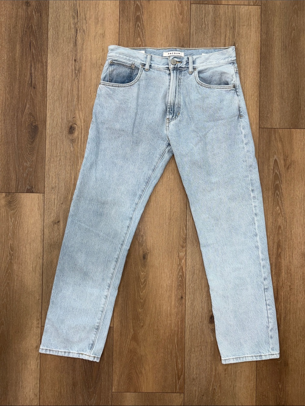 PacSun Light Wash Straight Leg Jeans